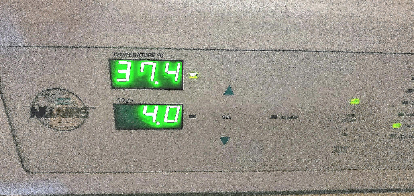 NUAIRE NU-8500 CO2 INCUBATOR 4 SHELVES 100% OPERATIONAL 90-DAY-WARRANTY FREESHIP