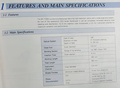 OLYMPUS LF-1 FIBEROPTIC INTUBATION AIRWAY MANAGEMENT MEDICAL SCOPE WATCH VIDEO