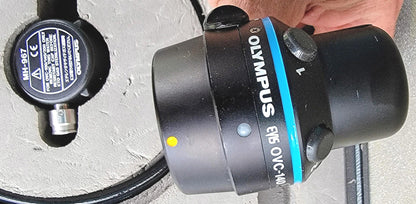 OLYMPUS EVIS OVC-140 VIDEOSCOPE CAMERA CONVERTER MH-967 with CASE 90DAY WARRANTY