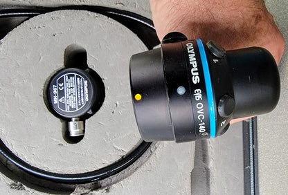 OLYMPUS EVIS OVC-140 VIDEOSCOPE CAMERA CONVERTER MH-967 with CASE 90DAY WARRANTY