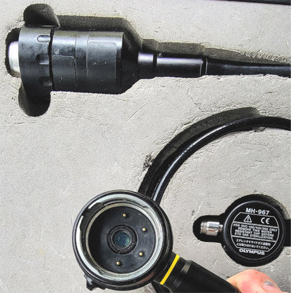 OLYMPUS EVIS OVC-140 VIDEOSCOPE CAMERA CONVERTER MH-967 with CASE 90DAY WARRANTY