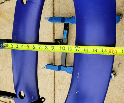 ARJO 17" Up To 36" MANUAL PATIENT TRANSFER LIFT up to 300 lbs PLEASE WATCH VIDEO