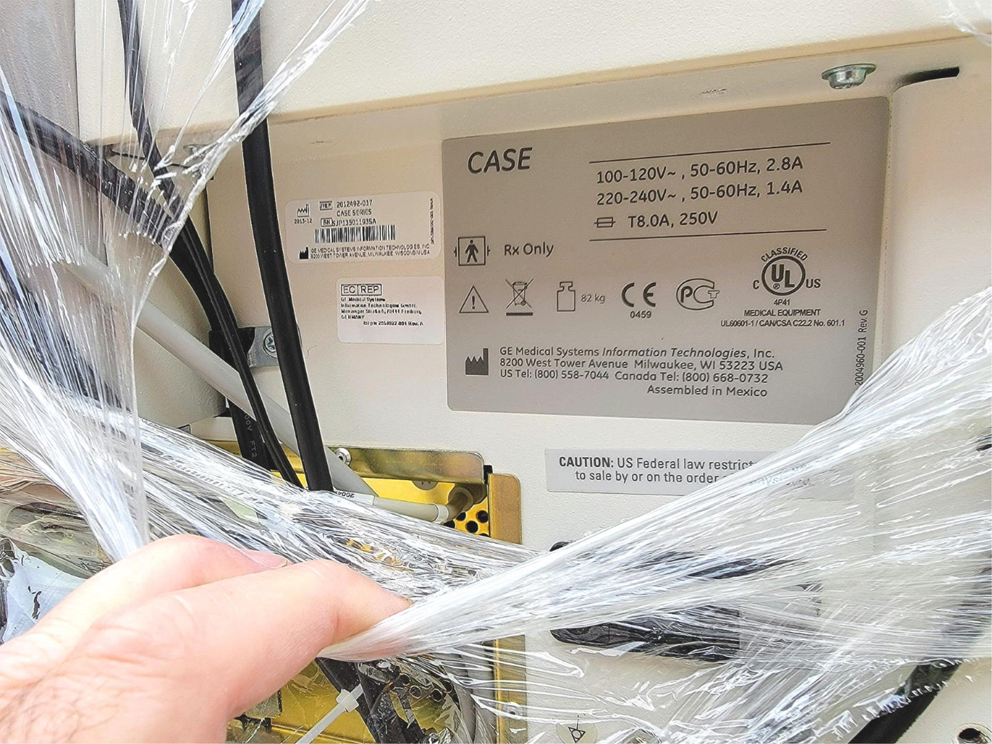 2 Units of GE CASE MEDICAL TREADMILL CONTROL OPERATMANUAL "NO SOFTWARE" FREESHIP