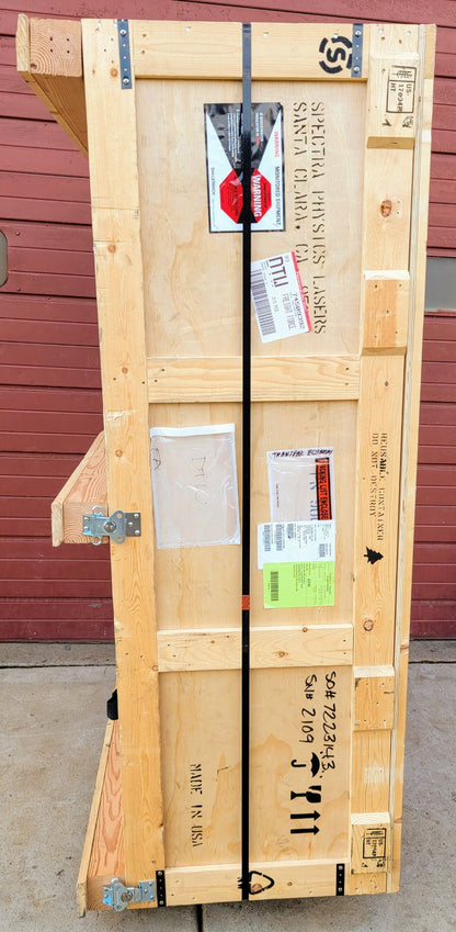 SCREW LOCK EXPORT CRATE WOOD TRANSPORT CONTAINER 72"Widex49"Deepx29"Hi FREESHIP