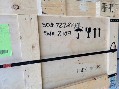 SCREW LOCK EXPORT CRATE WOOD TRANSPORT CONTAINER 72"Widex49"Deepx29"Hi FREESHIP