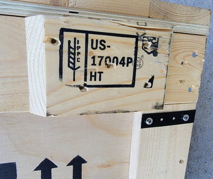 SCREW LOCK EXPORT CRATE WOOD TRANSPORT CONTAINER 72"Widex49"Deepx29"Hi FREESHIP