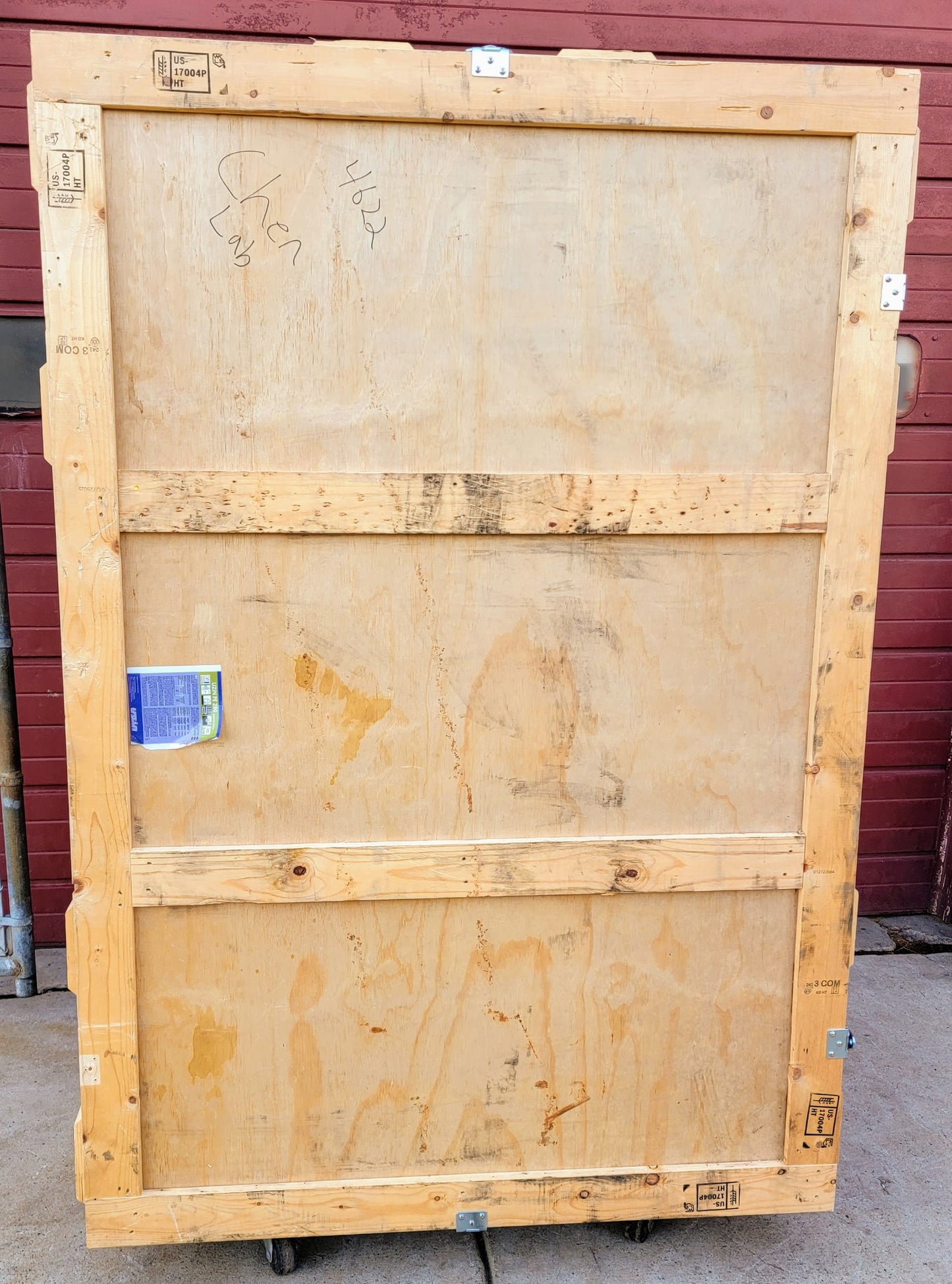 SCREW LOCK EXPORT CRATE WOOD TRANSPORT CONTAINER 72"Widex49"Deepx29"Hi FREESHIP