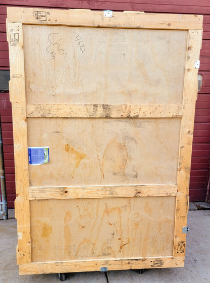 SCREW LOCK EXPORT CRATE WOOD TRANSPORT CONTAINER 72"Widex49"Deepx29"Hi FREESHIP