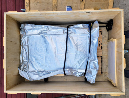 SCREW LOCK EXPORT CRATE WOOD TRANSPORT CONTAINER 72"Widex49"Deepx29"Hi FREESHIP