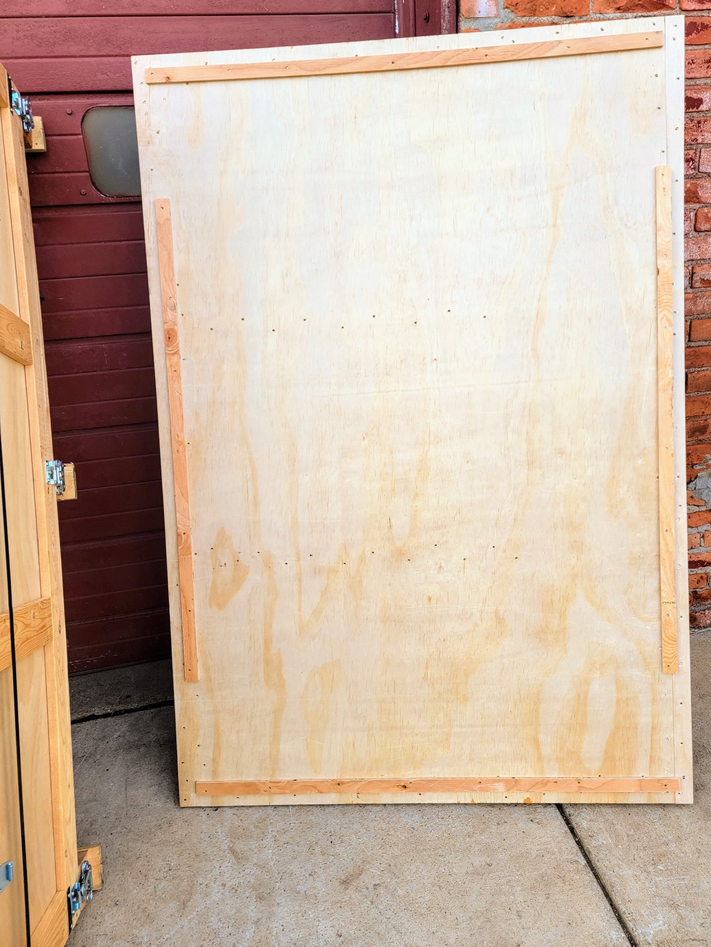 SCREW LOCK EXPORT CRATE WOOD TRANSPORT CONTAINER 72"Widex49"Deepx29"Hi FREESHIP