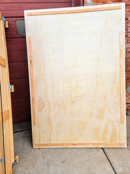 SCREW LOCK EXPORT CRATE WOOD TRANSPORT CONTAINER 72"Widex49"Deepx29"Hi FREESHIP