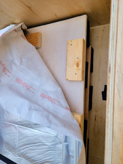 SCREW LOCK EXPORT CRATE WOOD TRANSPORT CONTAINER 72"Widex49"Deepx29"Hi FREESHIP