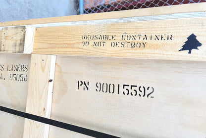 SCREW LOCK EXPORT CRATE WOOD TRANSPORT CONTAINER 72"Widex49"Deepx29"Hi FREESHIP