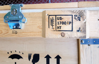 SCREW LOCK EXPORT CRATE WOOD TRANSPORT CONTAINER 72"Widex49"Deepx29"Hi FREESHIP