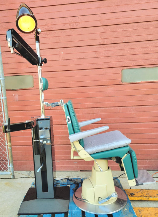 RELIANCE980 OPHTHALMOLOGIC POWER EXAM CHAIR INSTRUMENT STAND WATCHVIDEO FREESHIP