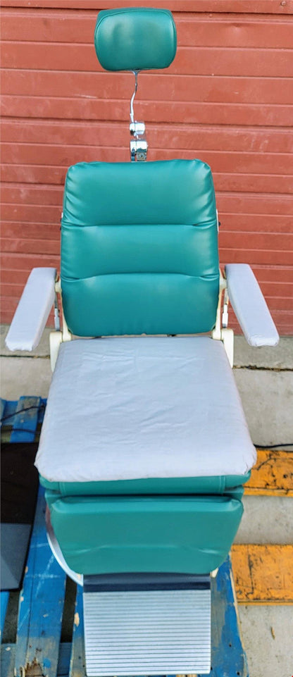 RELIANCE 980 OPHTHALMOLOGIC POWER EXAM CHAIR & INSTRUMENT STAND WATCH VIDEO