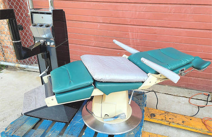 RELIANCE 980 OPHTHALMOLOGIC POWER EXAM CHAIR & INSTRUMENT STAND WATCH VIDEO