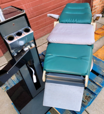 RELIANCE 980 OPHTHALMOLOGIC POWER EXAM CHAIR & INSTRUMENT STAND WATCH VIDEO