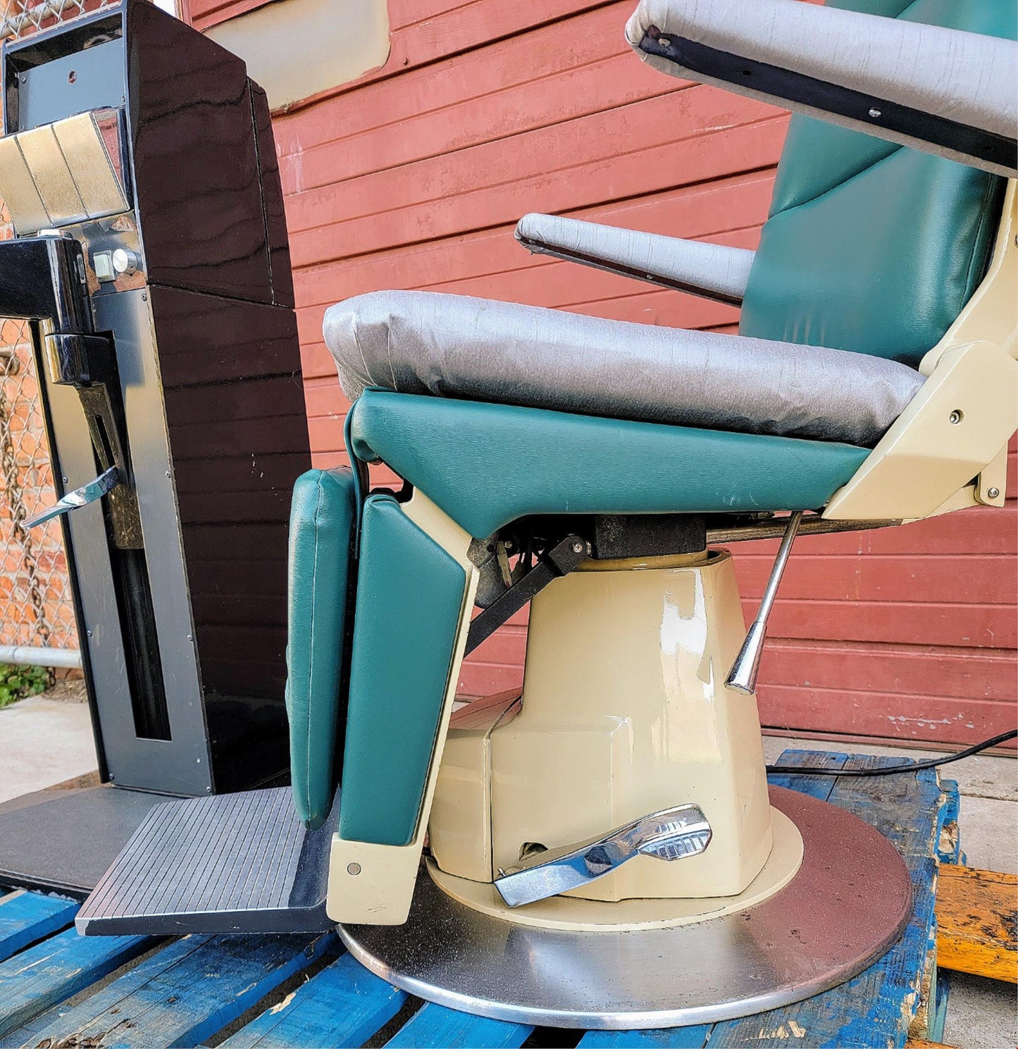 RELIANCE980 OPHTHALMOLOGIC POWER EXAM CHAIR INSTRUMENT STAND WATCHVIDEO FREESHIP