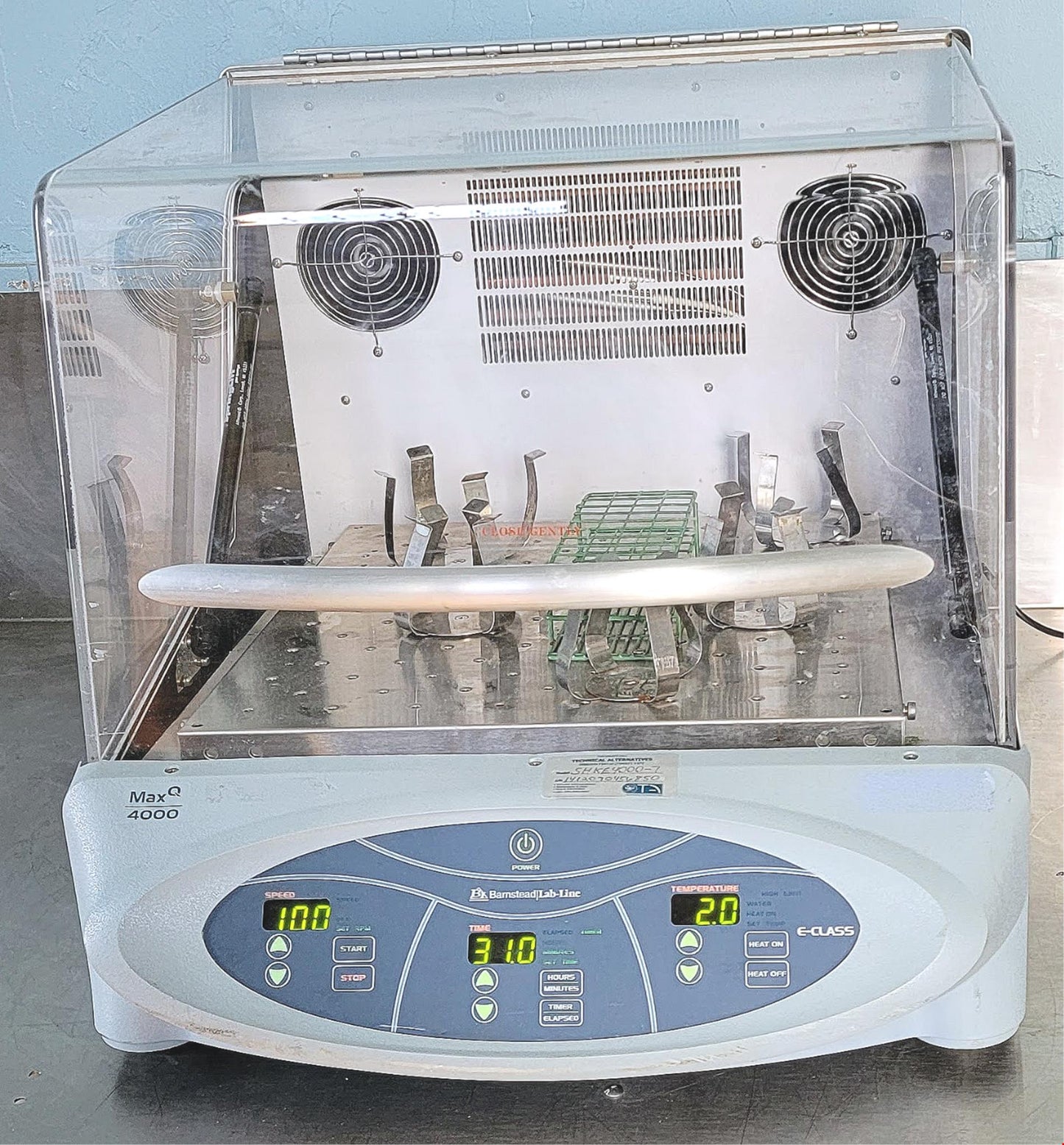 REFURBISHED THERMO BARNST MaxQ4000 REFRIGERAT ORBITAL SHAKE INCUBATOR WATCHVIDEO