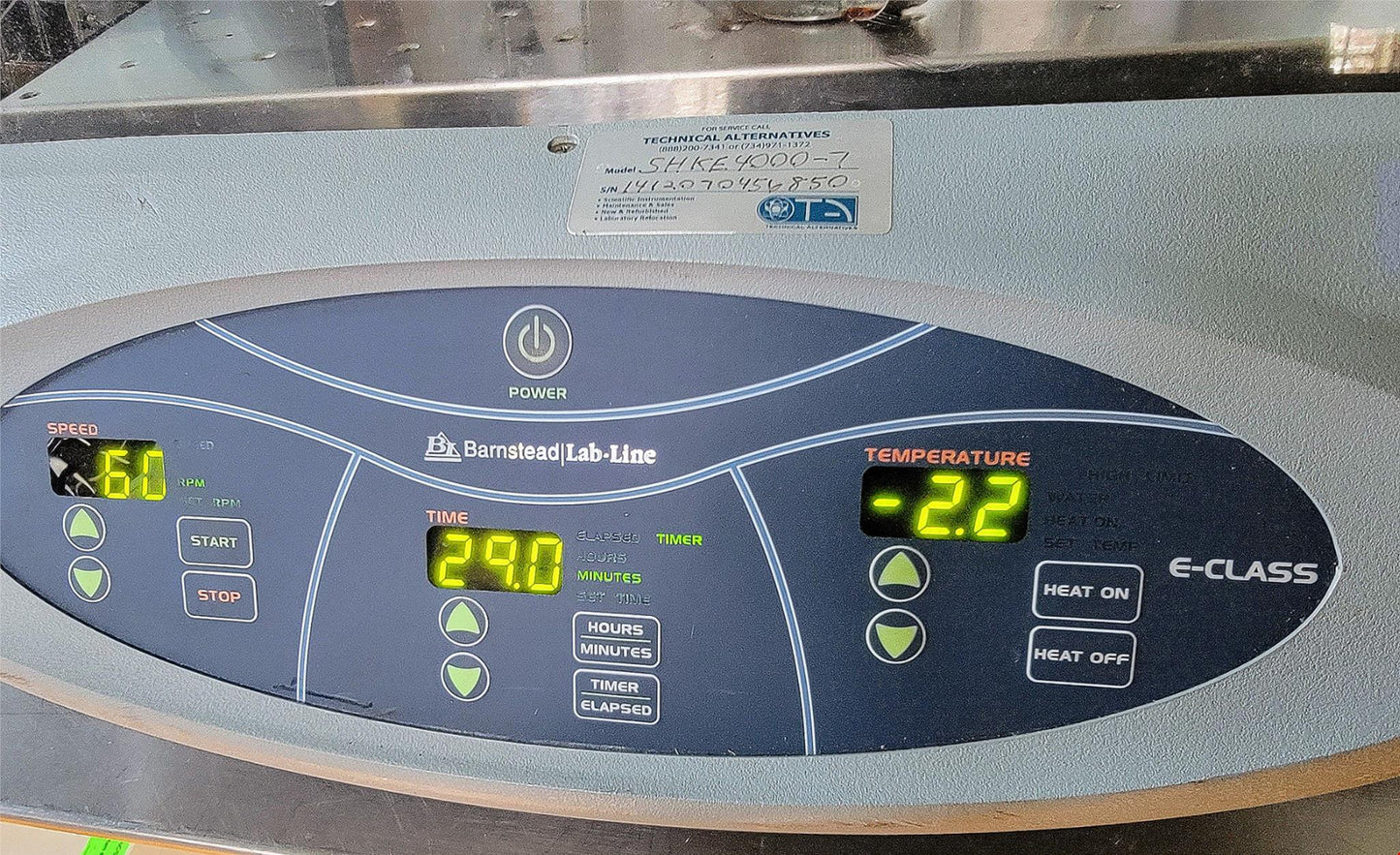 REFURBISHED THERMO BARNST MaxQ4000 REFRIGERAT ORBITAL SHAKE INCUBATOR WATCHVIDEO