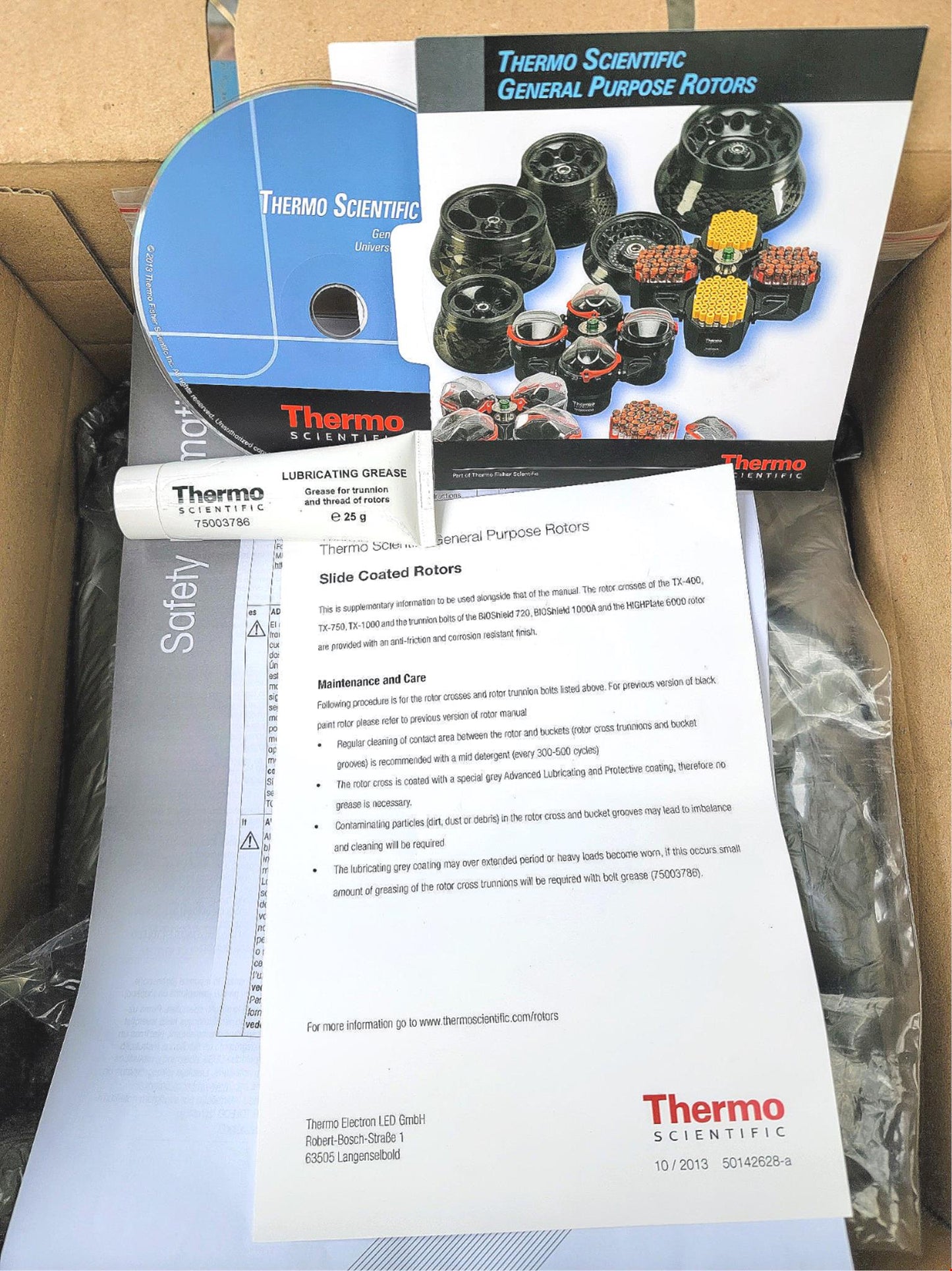 BRAND NEW THERMO SCIENTIFIC TX-200 SWING ROTOR with 4 x 180ml BUCKETS FREE SHIP
