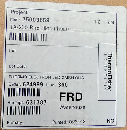 BRAND NEW THERMO SCIENTIFIC TX-200 SWING ROTOR with 4 x 180ml BUCKETS FREE SHIP