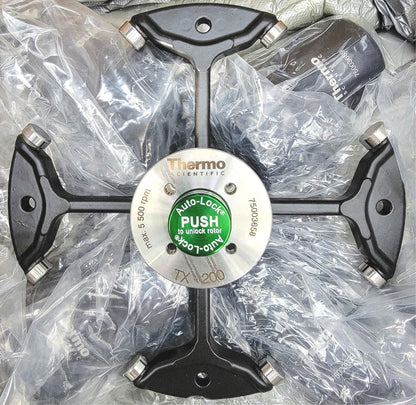 BRAND NEW THERMO SCIENTIFIC TX-200 SWING ROTOR with 4 x 180ml BUCKETS FREE SHIP