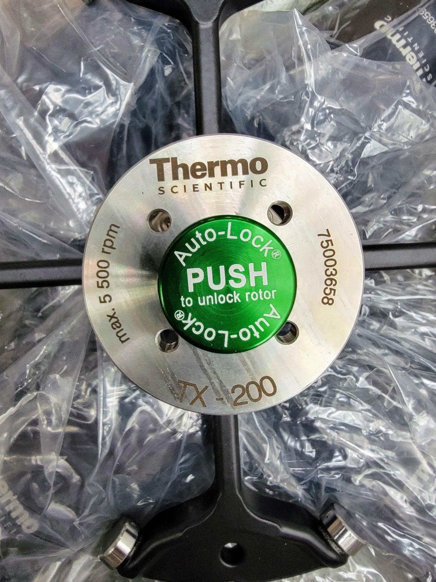 BRAND NEW THERMO SCIENTIFIC TX-200 SWING ROTOR with 4 x 180ml BUCKETS FREE SHIP