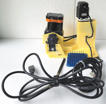 HOKUYO UTM-30LX SCANNING LASER RANGEFINDER MOUNT 3 DYNAMIXEL AX-20+ SERVO MOTORS