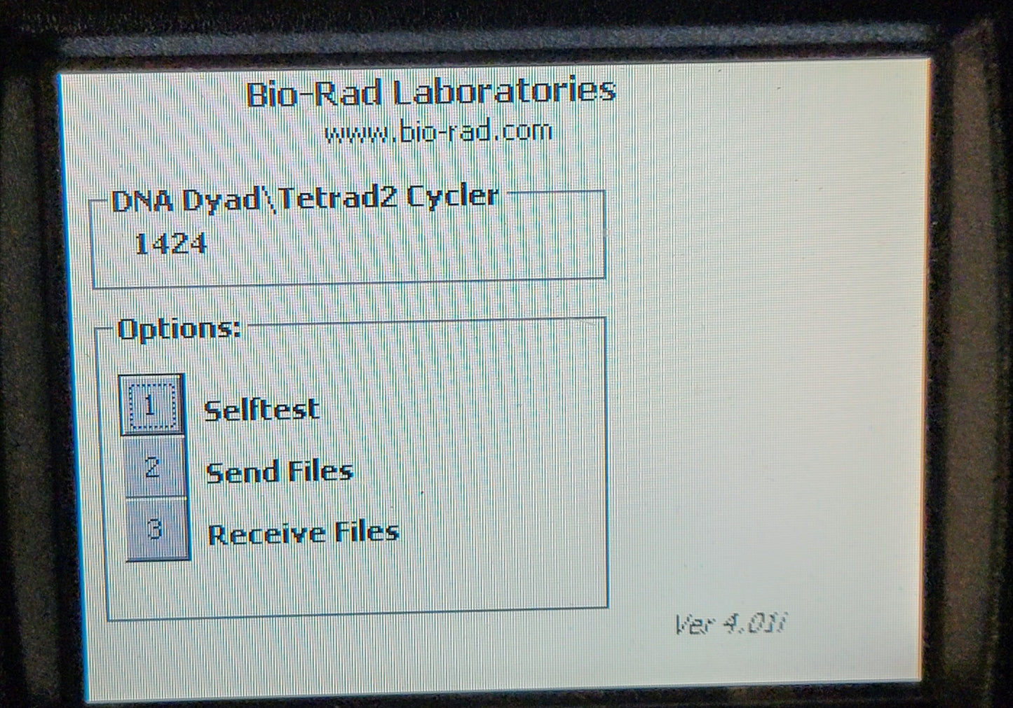 FOR PARTS PTC240 BIORAD TETRAD-2 PELTIER PROGRAMMABLE THERMAL CYCLER WELL HOT