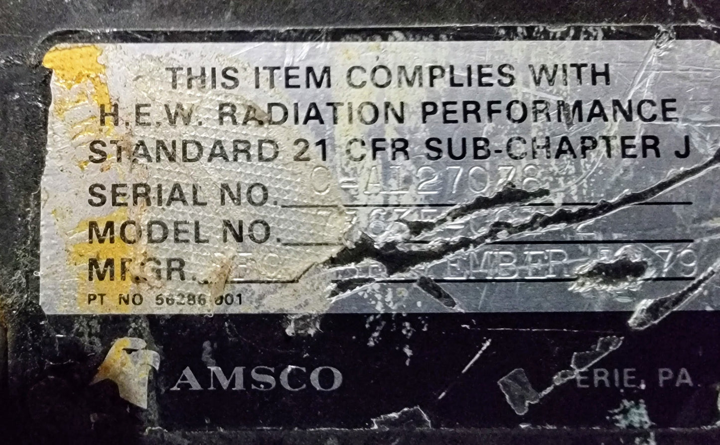 STERIS AMSCO 3080 RC with HAND REMOTE CONTROL DOES NOT MOVE UP OR DOWN FREE SHIP