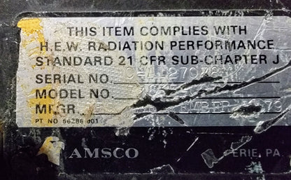 STERIS AMSCO 3080 RC with HAND REMOTE CONTROL DOES NOT MOVE UP OR DOWN FREE SHIP