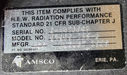 STERIS AMSCO 3080 RC with HAND REMOTE CONTROL DOES NOT MOVE UP OR DOWN FREE SHIP