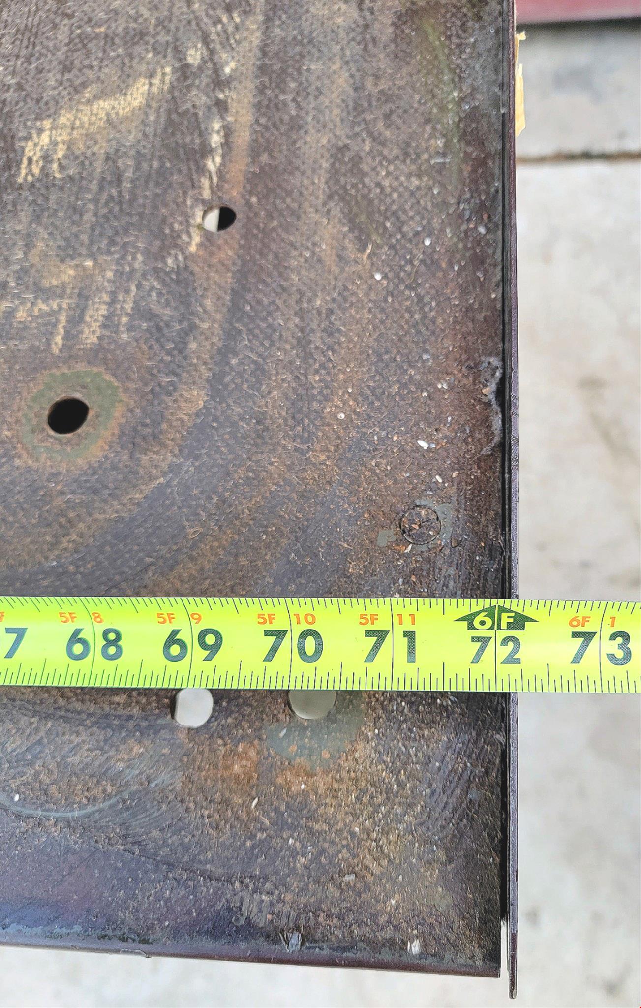 VINTAGE LYON MILITARY GREEN 6 FOOT Wide x 28"Deep x 37"High WORK BENCH FREE SHIP