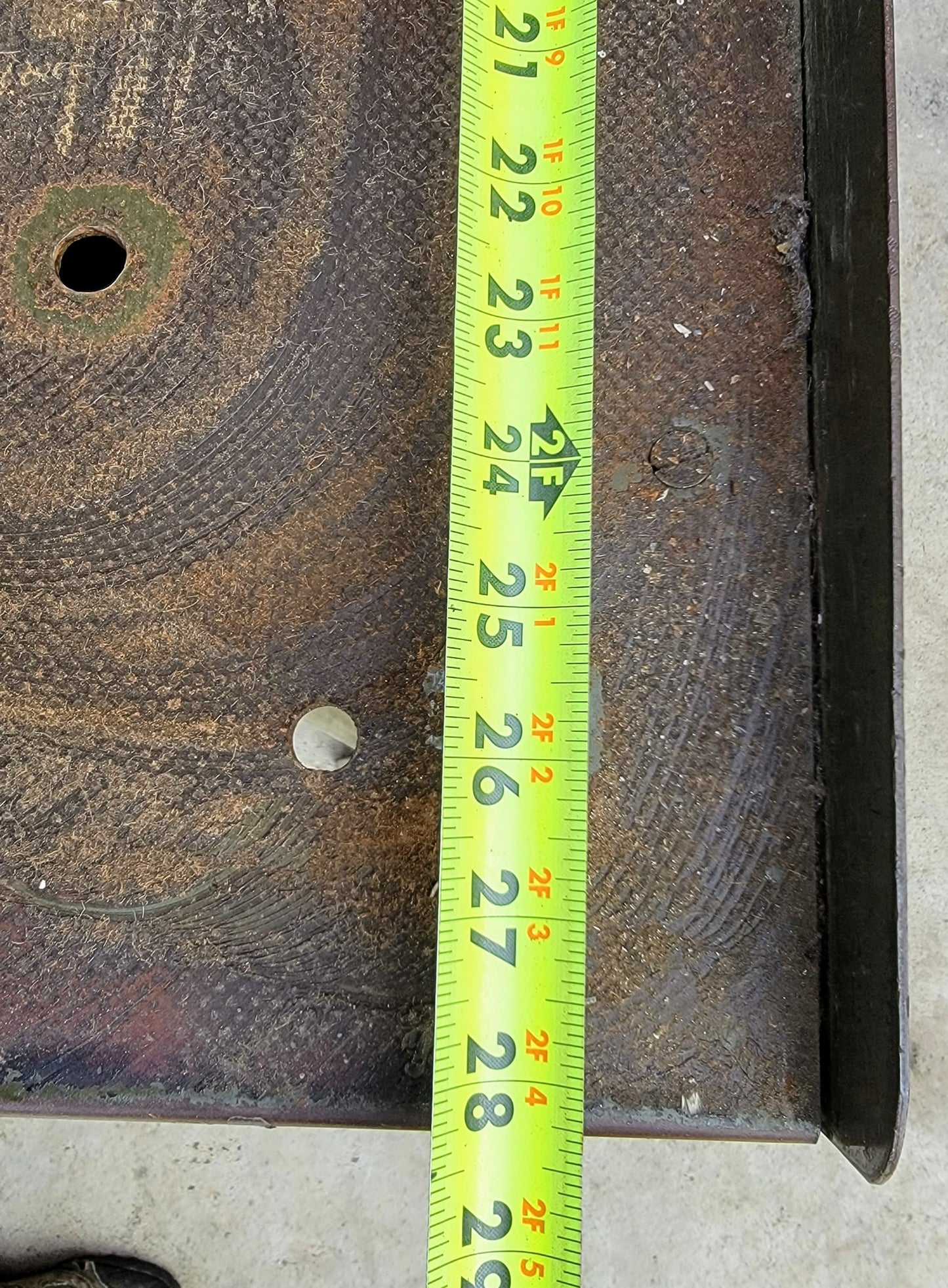 VINTAGE LYON MILITARY GREEN 6 FOOT Wide x 28"Deep x 37"High WORK BENCH FREE SHIP