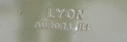 VINTAGE LYON MILITARY GREEN 6 FOOT Wide x 28"Deep x 37"High WORK BENCH FREE SHIP