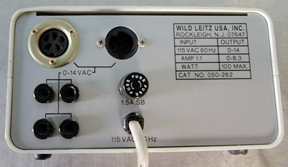 WILD LEITZ® 050-262 MICROSCOPE POWER SUPPLY WORKS GREAT 90-DAY-WARRANTY FREESHIP