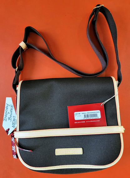 BRANDNEW DOONEY & BOURKEY C380BN BROWN SMALL WOMEN MESSENGER BAG FREE FAST SHIP