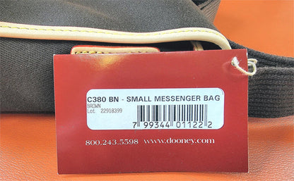 BRANDNEW DOONEY & BOURKEY C380BN BROWN SMALL WOMEN MESSENGER BAG FREE FAST SHIP