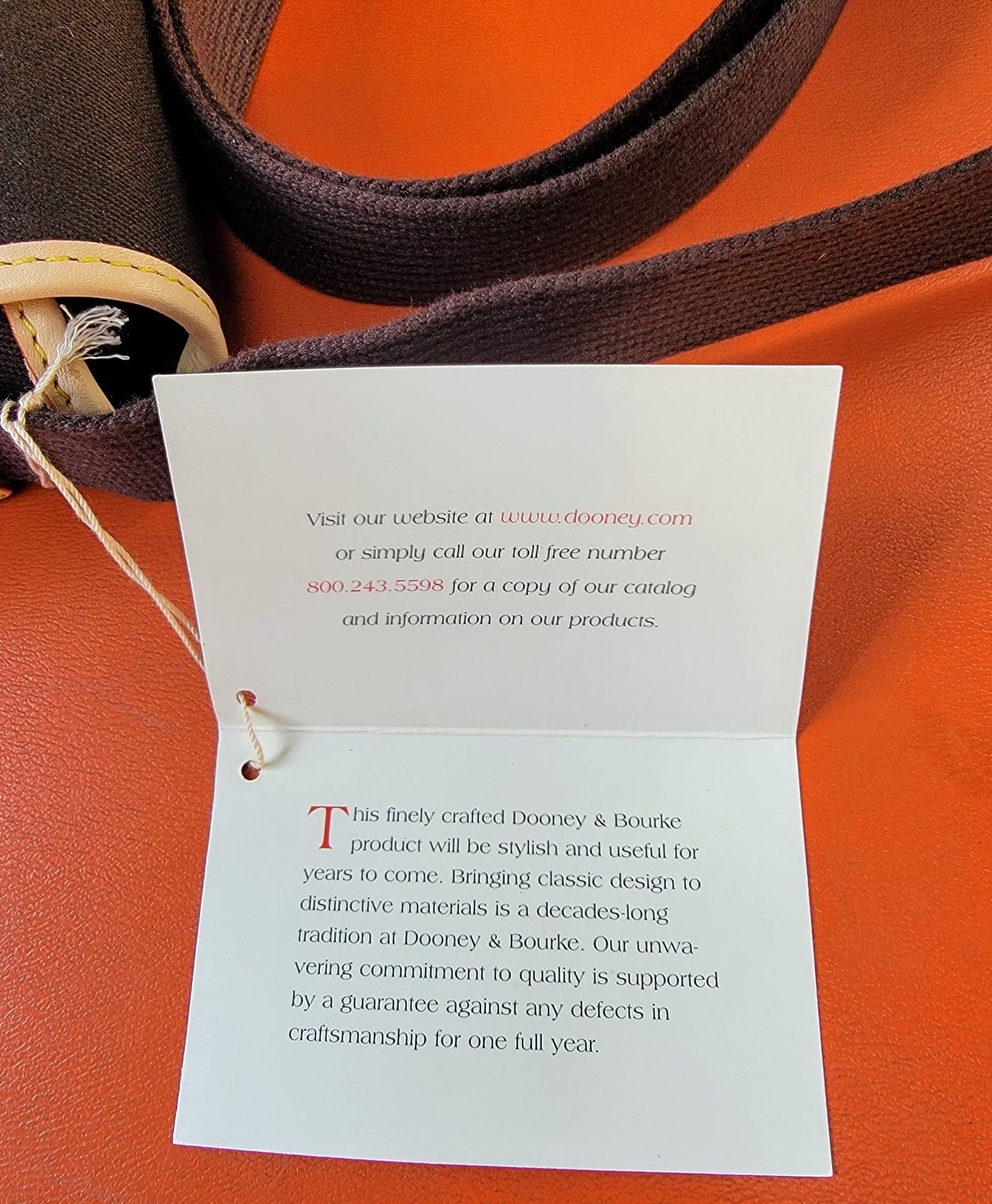 BRANDNEW DOONEY & BOURKEY C380BN BROWN SMALL WOMEN MESSENGER BAG FREE FAST SHIP