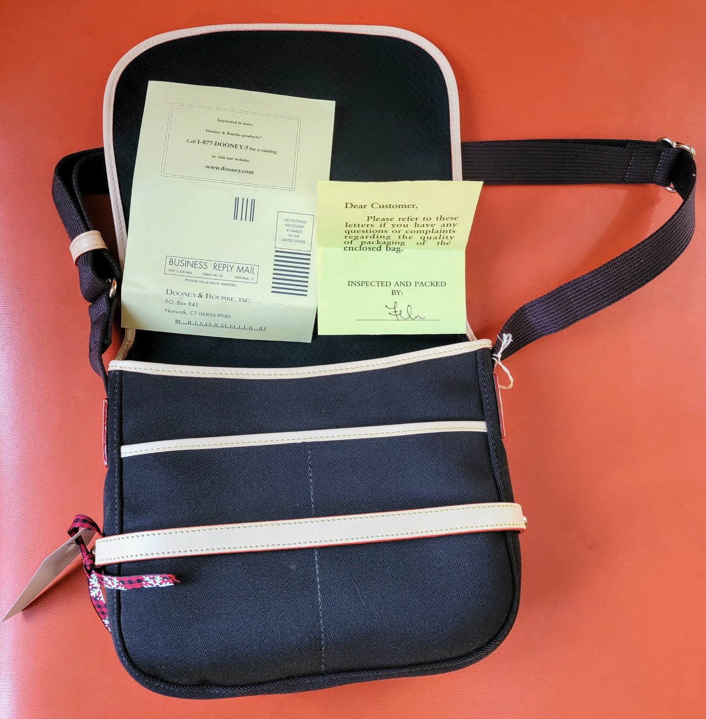 BRANDNEW DOONEY & BOURKEY C380BN BROWN SMALL WOMEN MESSENGER BAG FREE FAST SHIP