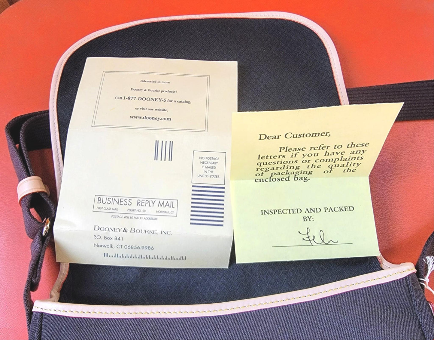 BRANDNEW DOONEY & BOURKEY C380BN BROWN SMALL WOMEN MESSENGER BAG FREE FAST SHIP