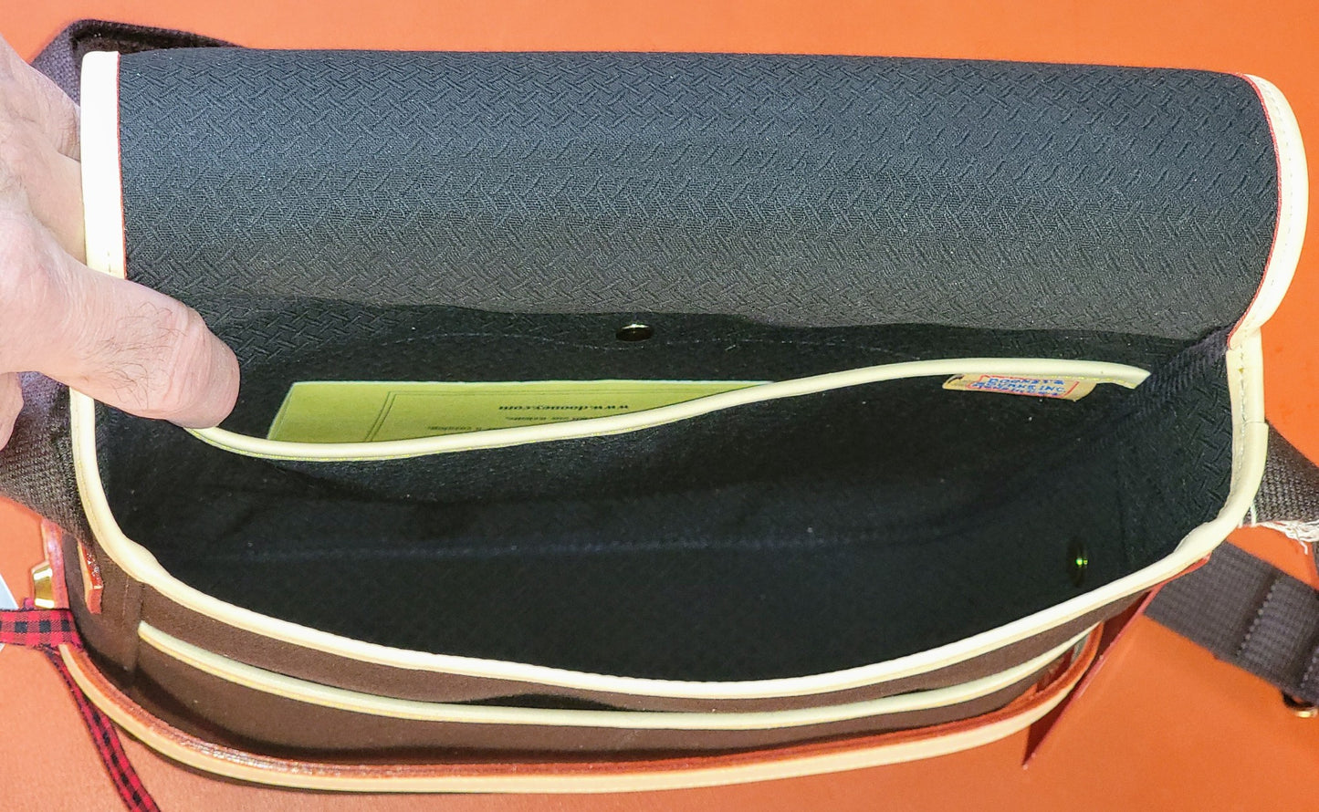 BRANDNEW DOONEY & BOURKEY C380BN BROWN SMALL WOMEN MESSENGER BAG FREE FAST SHIP