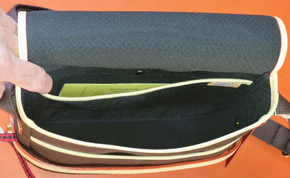 BRANDNEW DOONEY & BOURKEY C380BN BROWN SMALL WOMEN MESSENGER BAG FREE FAST SHIP