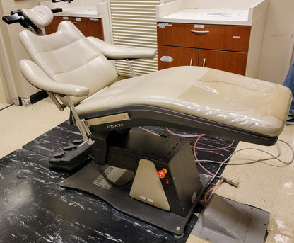 DEXTA MK25 SURGICAL DENTAL POWER EXAM CHAIR with FOOT REMOTE WATCHVIDEO FREESHIP