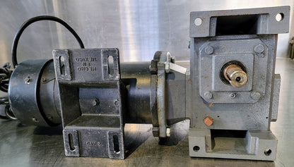 DAYTON DC GEARMOTOR 90V SPEED REDUCER & SPEED CONTROL 5:1 FREE SHIP WATCH VIDEO