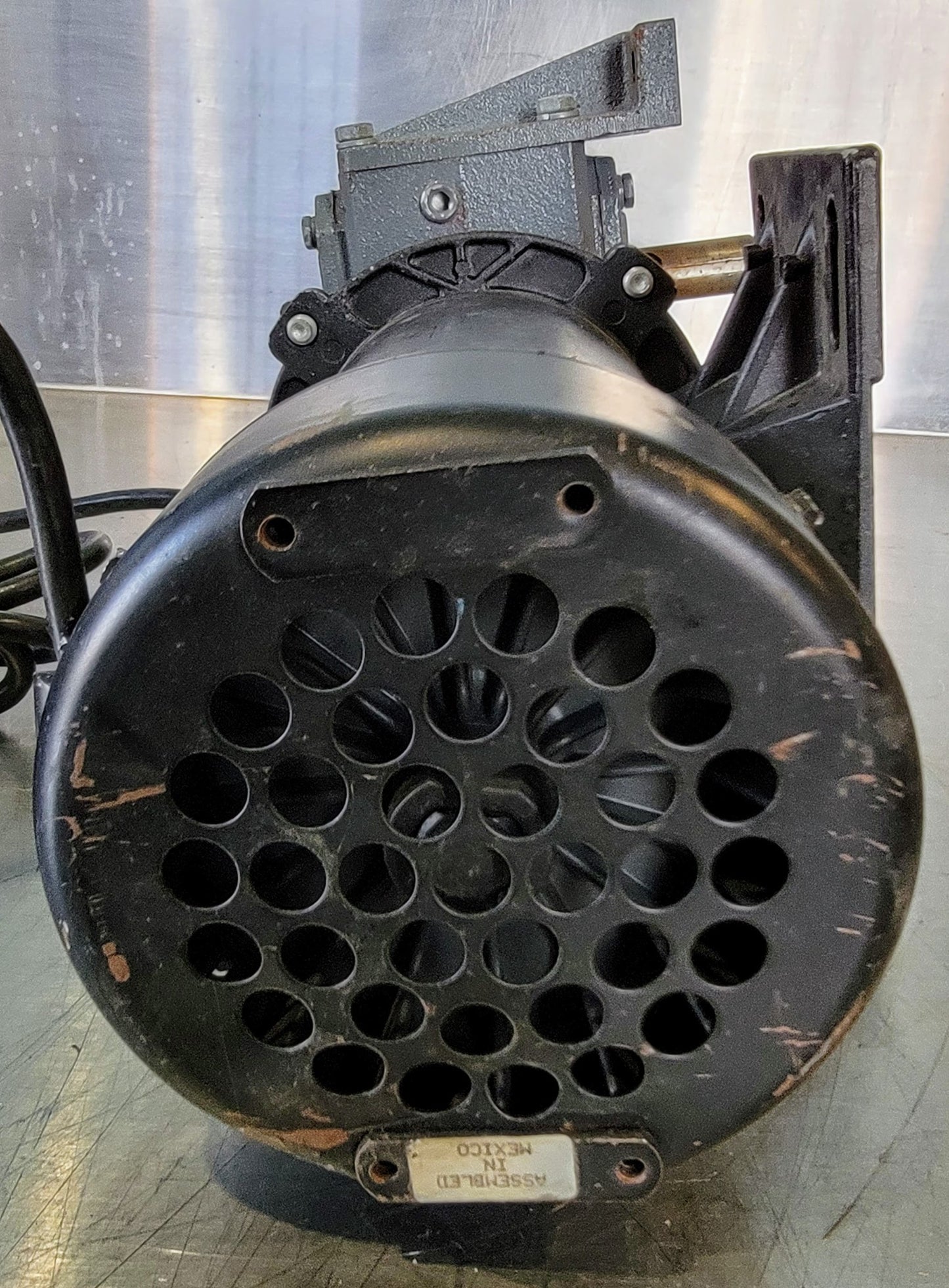 DAYTON DC GEARMOTOR 90V SPEED REDUCER & SPEED CONTROL 5:1 FREE SHIP WATCH VIDEO