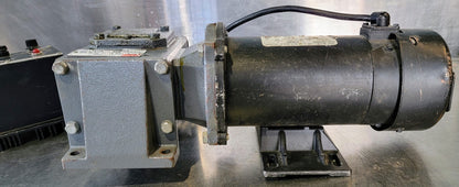 DAYTON DC GEARMOTOR 90V SPEED REDUCER & SPEED CONTROL 5:1 FREE SHIP WATCH VIDEO