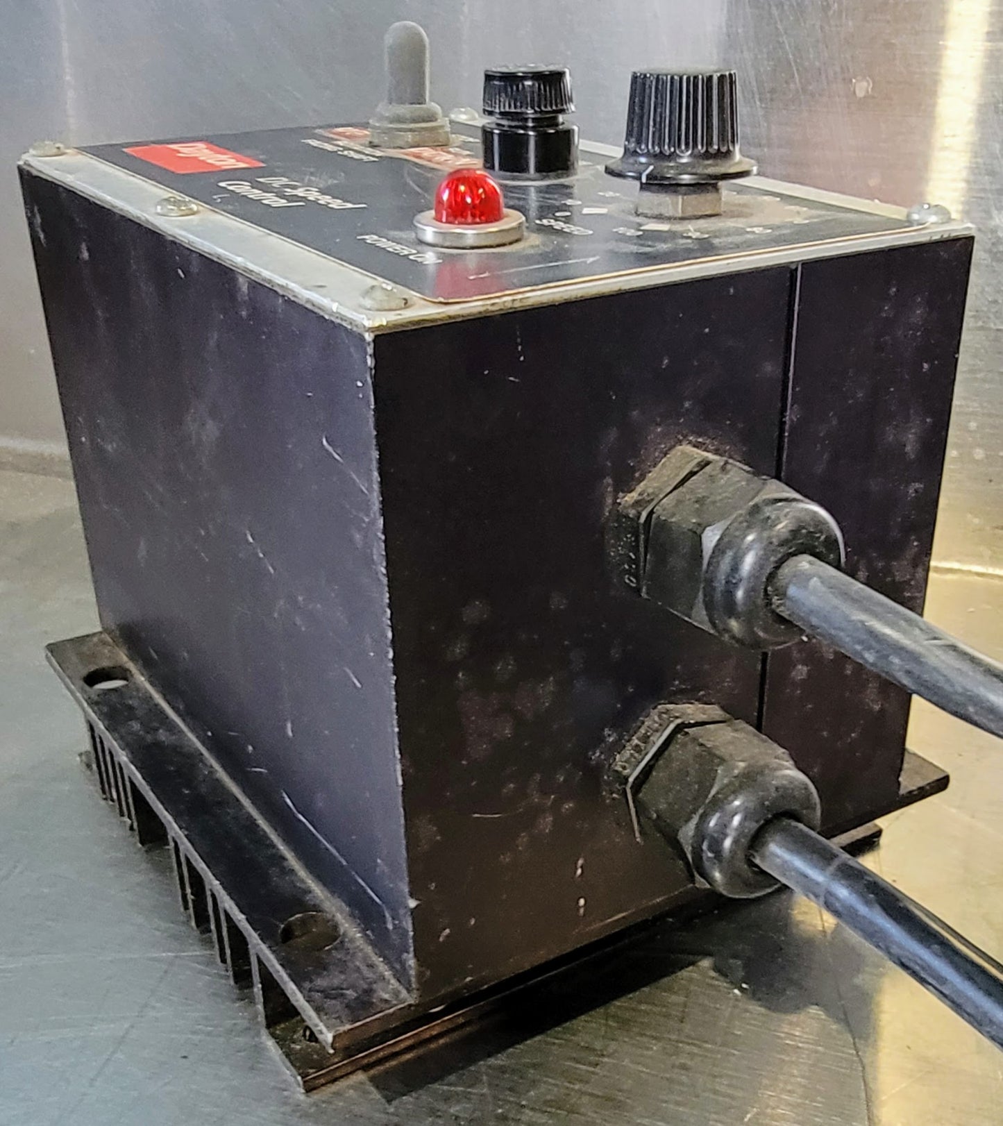 DAYTON DC GEARMOTOR 90V SPEED REDUCER & SPEED CONTROL 5:1 FREE SHIP WATCH VIDEO